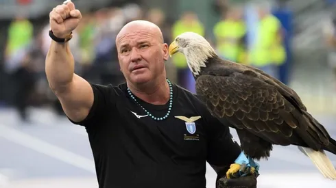 Juan Bernabé, el adiestrador del águila de la Lazio que fue despedido