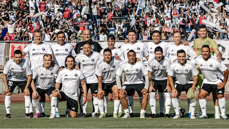 Las leyendas de Colo Colo siguen con la gira centenario.
