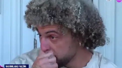 Maximiliano Falcón se emocionó hasta las lágrimas al hablar por primera vez de su salida de Colo Colo.