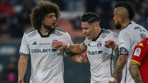 Maxi Falcón tuvo un encuentro con sus ex compañeros de Colo Colo.