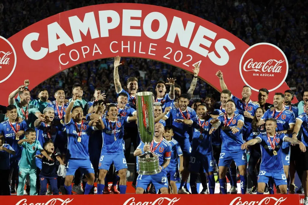 El último campeón de la Copa Chile fue Universidad de Chile. Foto: Andres Pina/Photosport