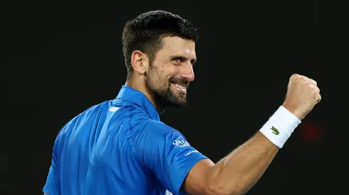 Novak Djokovic vence a Jaime Faria en el Australian Open 2025.
