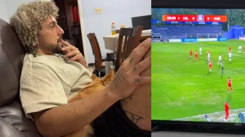 El Peluca Falcón todavía no se olvida de Colo Colo.