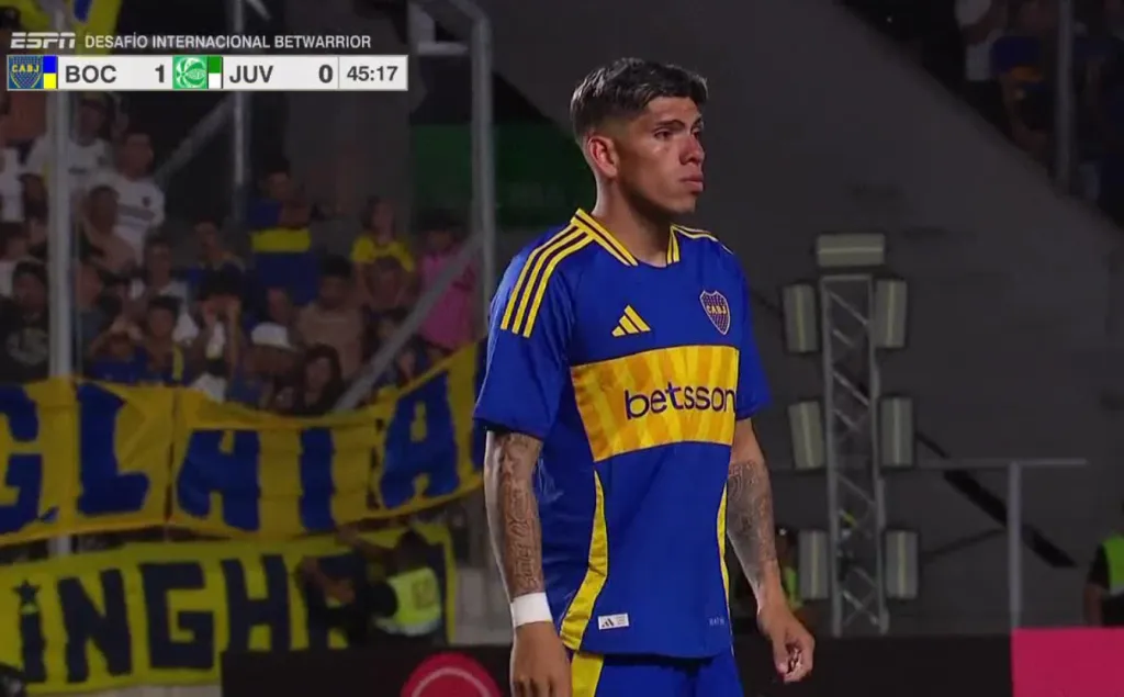 Carlos Palacios tuvo su estreno con Boca Juniors y se perfila como titular con Fernando Gago