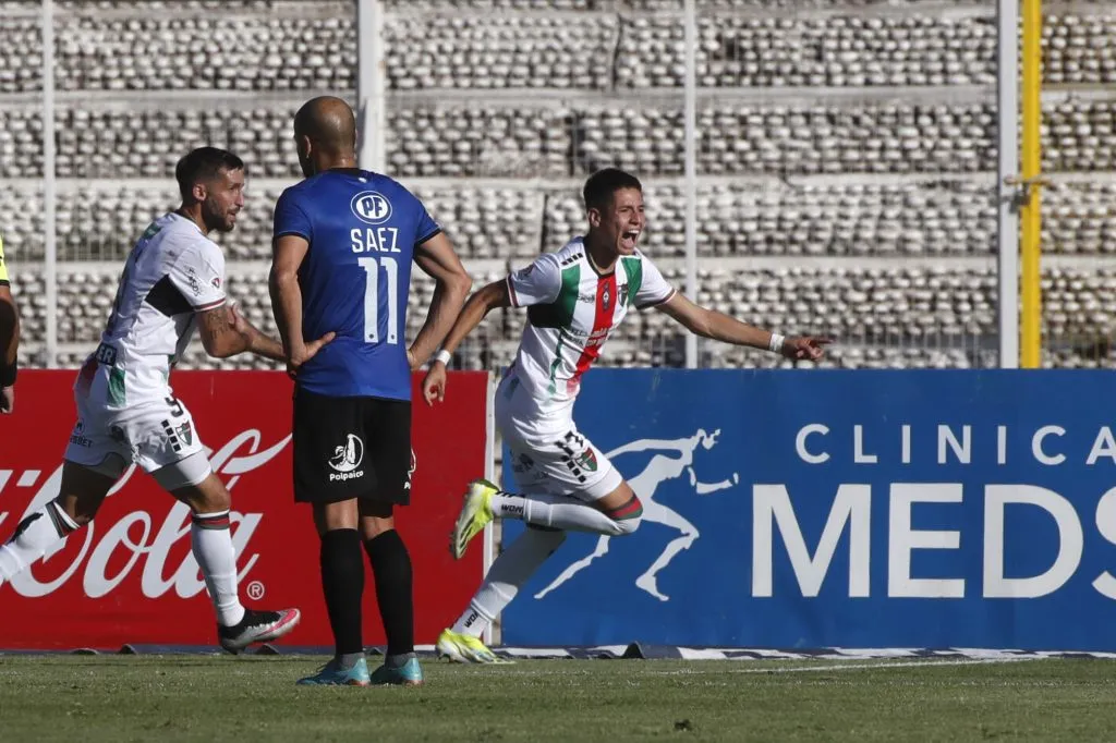 Román y su faceta goleadora en 2024. /Photosport