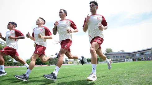 Javier Altamirano estaba en pretemporada en Estudiantes.