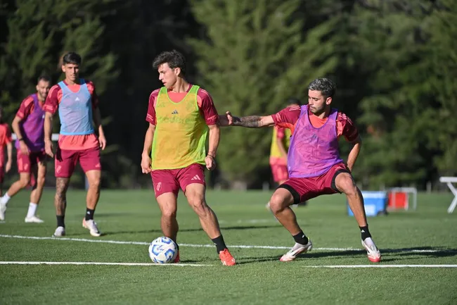 Gonzalo Tapia puede sumar sus primeros minutos como jugador de River. Foto: River Plate.