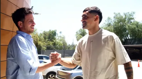 Nicolás Ramírez fue recibido por Manuel Mayo en la U.