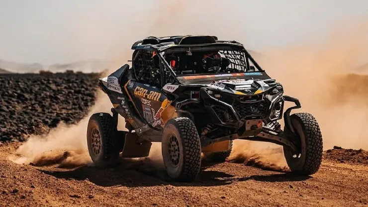 Chaleco López en el Rally Dakar 2025