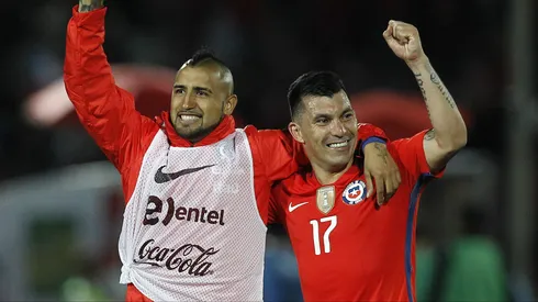 El King celebró el regreso de Gary Medel a Chile.