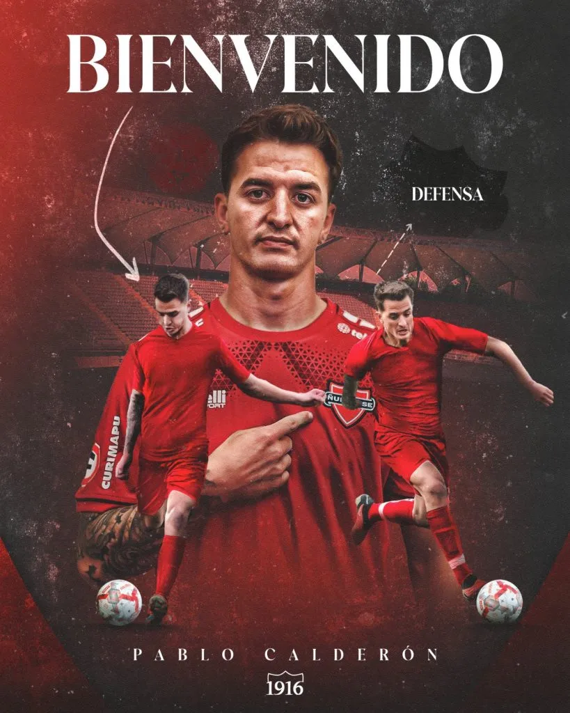 Pablo Calderón es nuevo refuerzo de los Diablos Rojos. Foto: Ñublense.