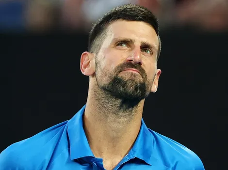 El inusual comportamiento de Djokovic en el Australian Open
