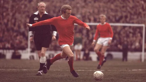 Denis Law del Manchester United en 1970