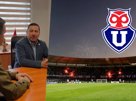 ¿Sanciones? Alcalde de Conce avisa a la U por show de pirotecnia