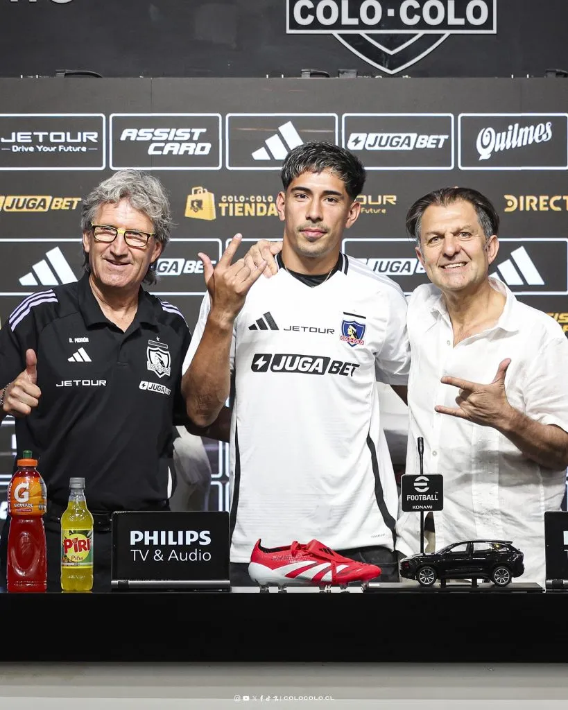 Rodríguez en su presentación.