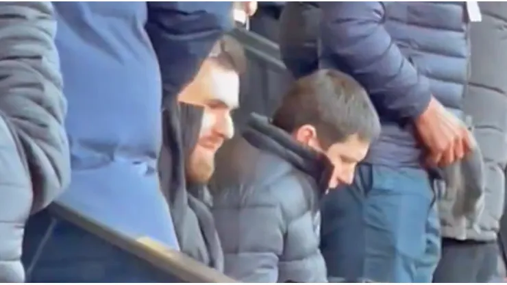 Brereton fue al estadio a ver su próximo equipo.