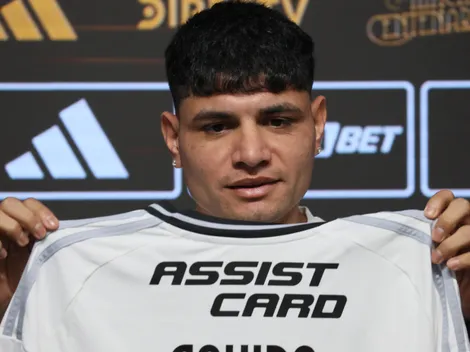 Claudio Aquino tiene su primer encuentro con el plantel de Colo Colo