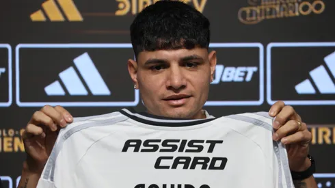 Claudio Aquino se sumó al plantel de Colo Colo para 2025.