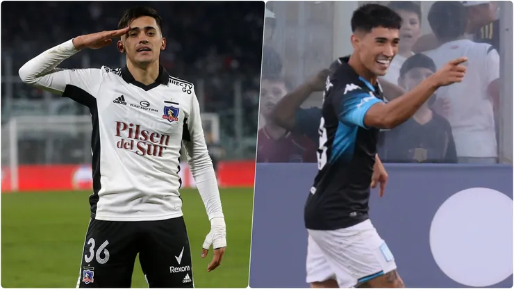 Santiago Solari, hermano del "Pibe" fue figura en Racing ante Colo Colo.