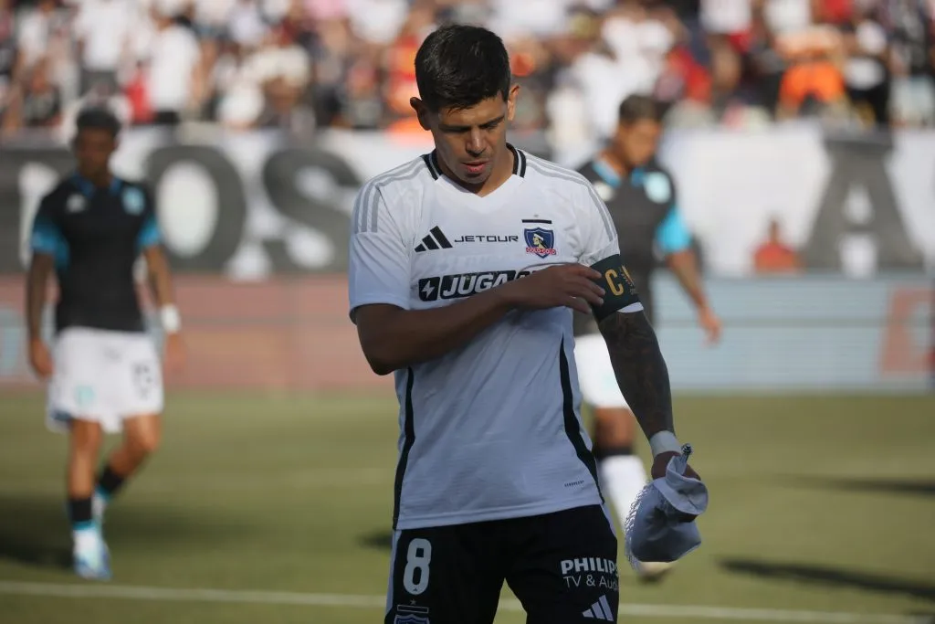 Esteban Pavez y Arturo Vidal confirmaron que Colo Colo apoya el paro del Sifup previo a la Supercopa. Foto: Photosport.