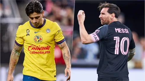 Víctor Dávila y Lionel Messi dieron que hablar en un picante amistoso.