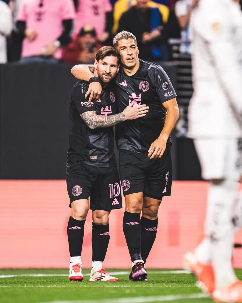 Messi marcó en el triunfo del Inter Miami ante el América de Dávila, Valdés y Lichnovsky. Foto: Inter Miami.