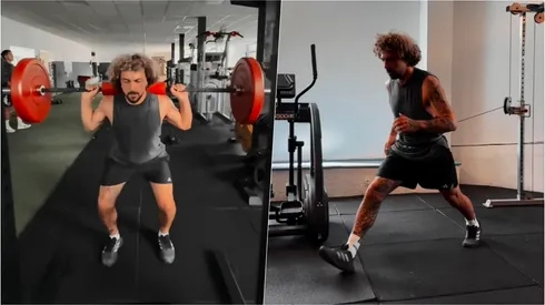 Maximiliano Falcón se entrena por su cuenta a pesar de tener contrato con Colo Colo.