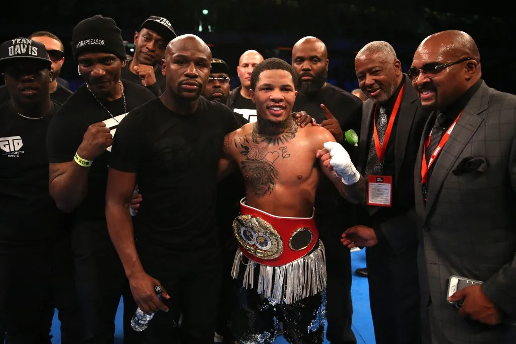 Floyd MayweatherJr fue destacado como uno de los 5 mejores de la historia para Gervonta Davis. (Foto: Alex Pantling/Getty Images)