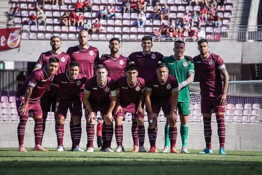 Arriba, de izquierda a derecha: Jeyson Rojas, Nicolás Ferreyra, Lucas Alarcón, Felipe Chamorro, Fabián Cerda y Esteban Moreira. Abajo, de izquierda a derecha: Gonzalo Jara, Jeisson Vargas, Sebastián Díaz, Fernando Dinamarca y Juan Fuentes.