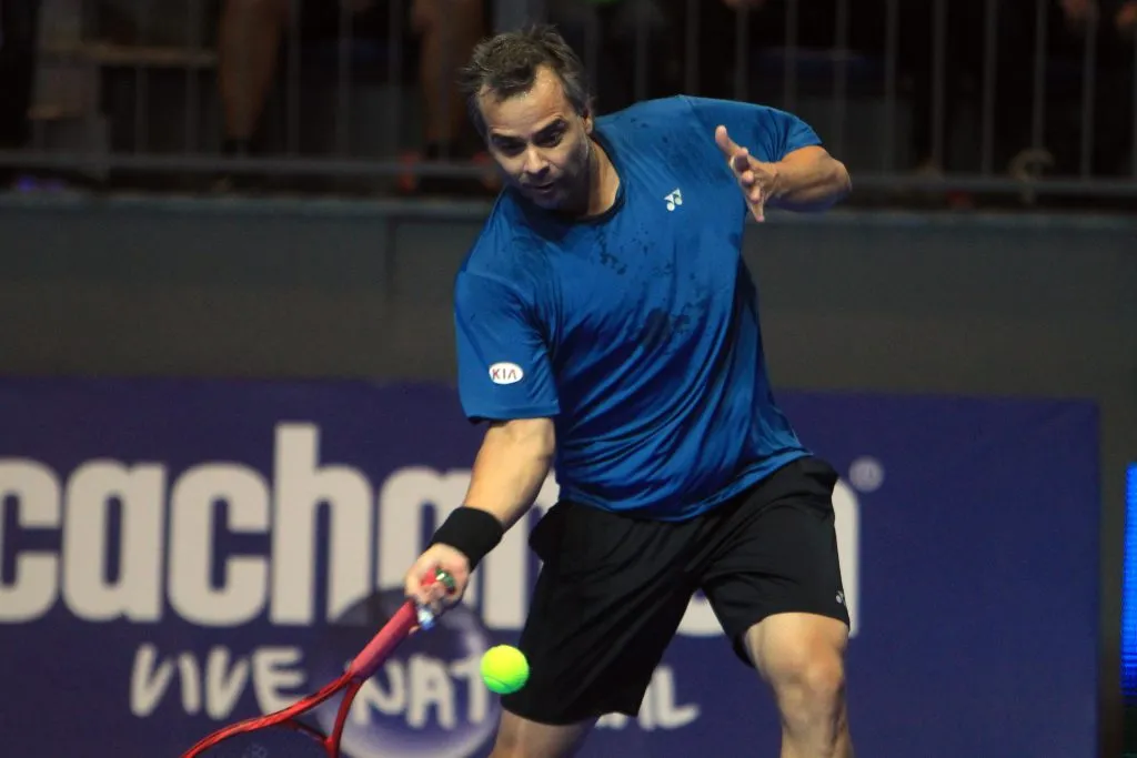 Tenis internacional CHILE – ARGENTINA DIA 2

En la foto Fernando Gonzalez enfrenta Juan Monaco

27/04/2019 
Jorge Loyola/Photosport