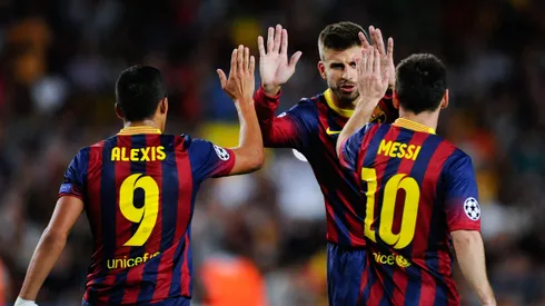 Piqué alabó a Lionel Messi