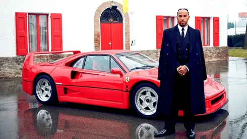 Lewis Hamilton ya es piloto de Ferrari.