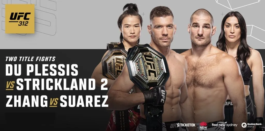UFC 312 tendrá dos enfrentamientos titulares en su cartelera. (Foto: UFC)