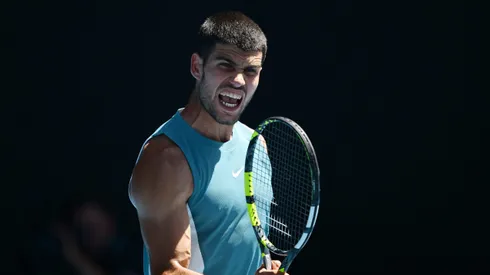 Carlos Alcaraz en el Australian Open.