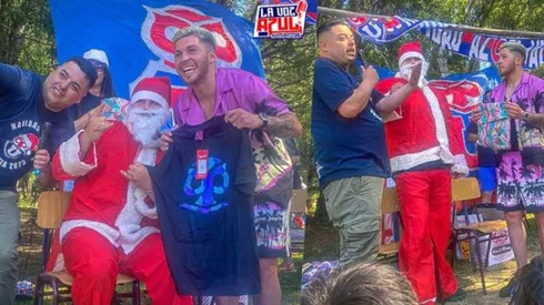 Méndez y su pasado azul.