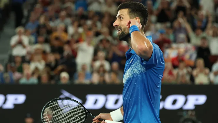 Novak Djokovic venció a Carlos Alcaraz.
