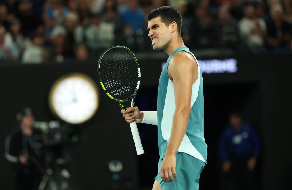 Carlos Alcaraz tuvo un gran primer set | Getty Images