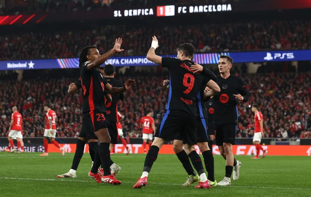 Si bien Liverpool sigue líder, Barcelona y Benfica se robaron la película este martes en la Champions League. Foto: Getty Images.