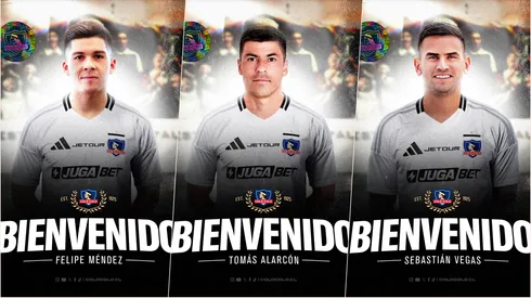 Una metralleta: ¡Colo Colo anunció tres refuerzos!