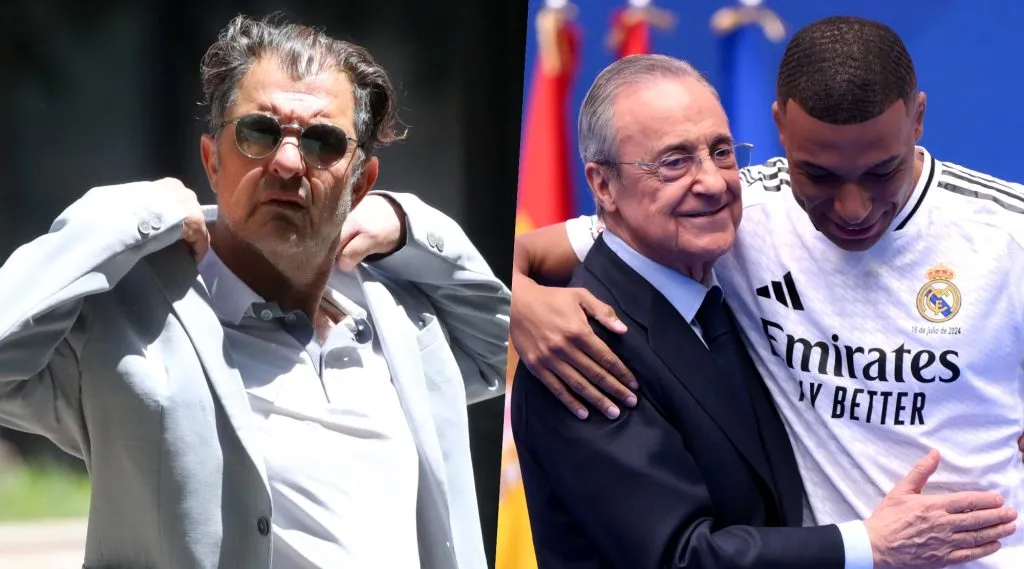 Aníbal Mosa reconoció que admira a Florentino Pérez y explicó cómo convenció en 24 horas a Claudio Aquino. Foto: Photosport/Getty Images.