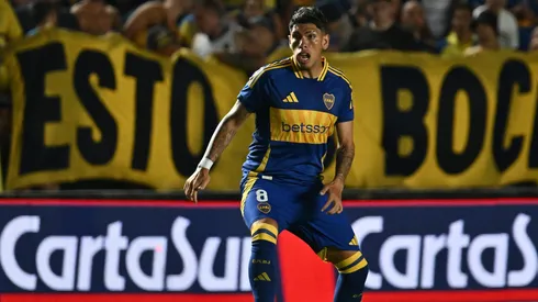 Carlos Palacios fue titular por primera vez y brilló con Boca Juniors.