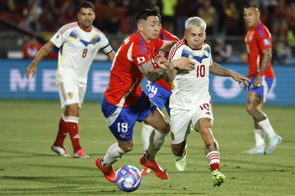 Los hinchas de Colo Colo se ilusionan con Yeferson Soteldo. Foto: Photosport.