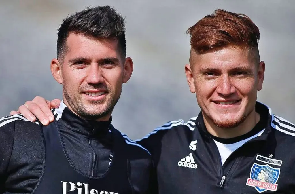 Vegas y Méndez heredarán las camisetas que César Fuentes y Leonardo Gil dejaron en el Cacique. | Foto: Colo Colo