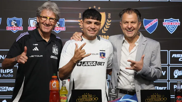 Aníbal Mosa detalló cómo fue que pudo asegurar a Claudio Aquino para Colo Colo.