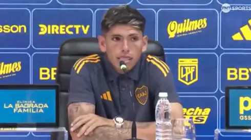 Carlos Palacios tuvo su presentación en Boca