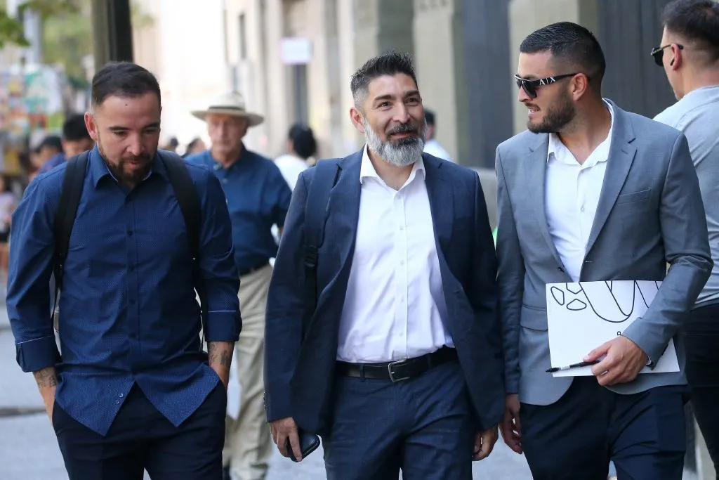 Gamadiel García lidera la movilización del Sifup. Imagen: Photosport.