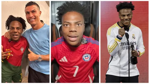 El streamer se encuentra de visita en Chile.