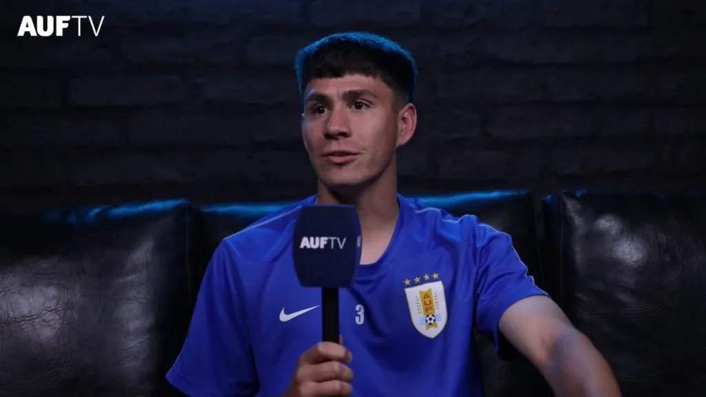 Marco Oroná fue convocado a Uruguay. Imagen: AUFTV.