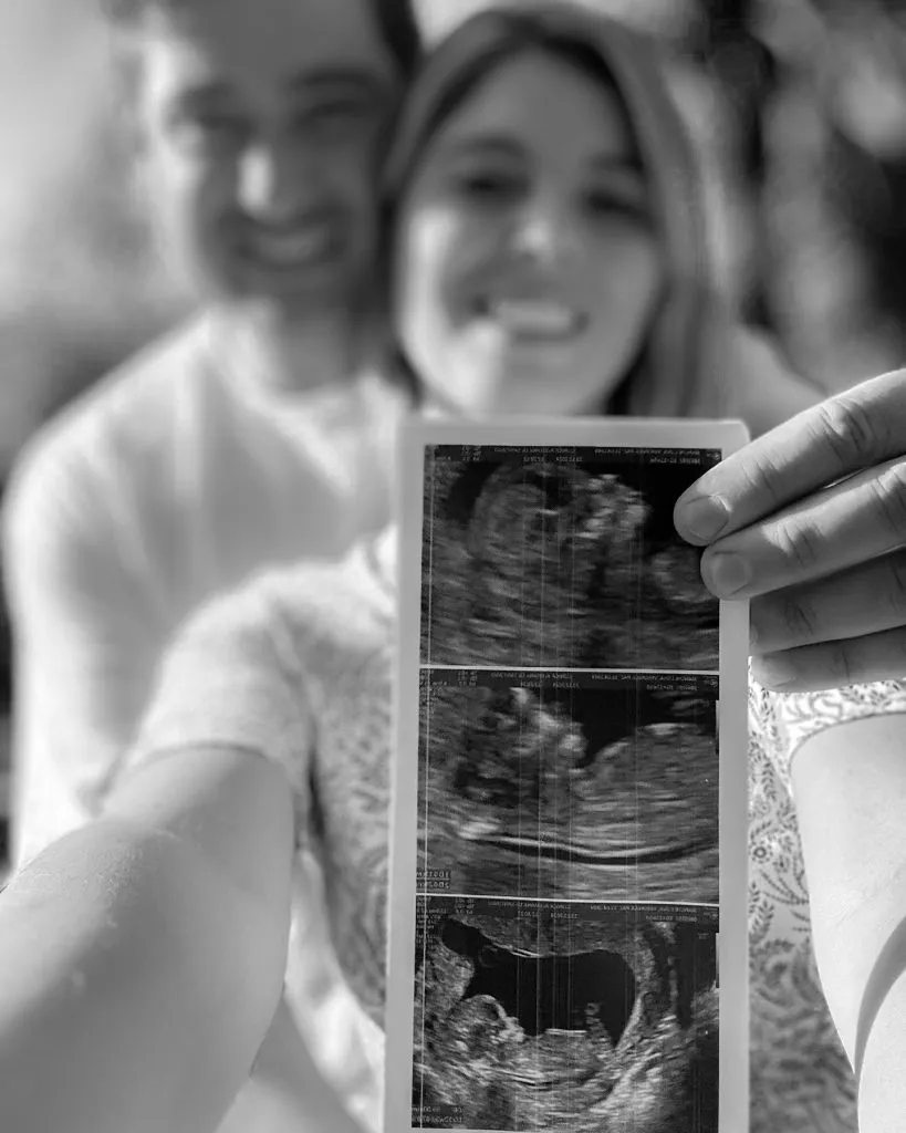 La periodista será madre primeriza.