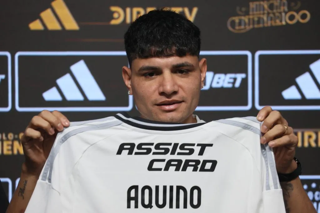 Claudio Aquino se sinceró y contó por qué no usará el número que quería. Foto: Photosport.